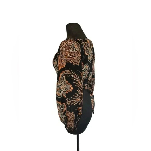 Karma highway Bohemian Wrap crop Top One size - Picture 2 of 3